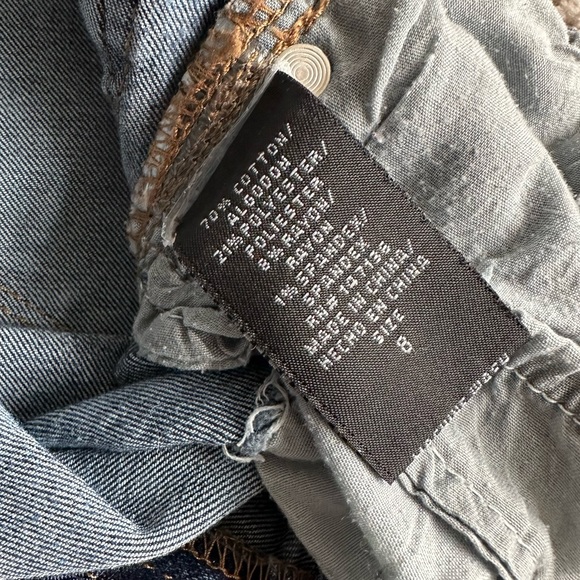 Pistola (29) Tory Distressed Ankle Zip Skinny Jeans - Picture 3 of 14